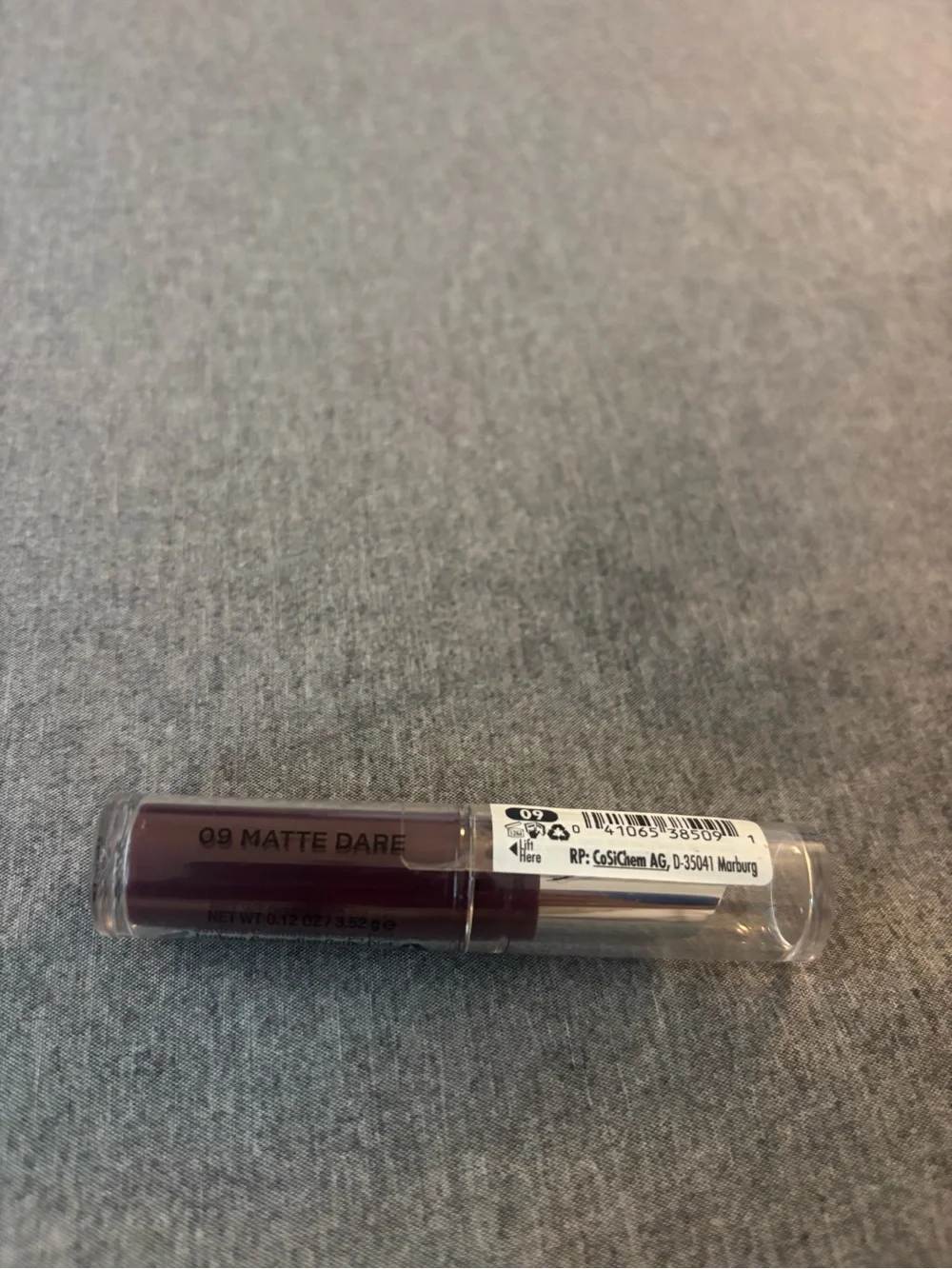 Jordana Modern Matte Lipstick 09 Matte Dare Net. Wt. 0.12 Oz